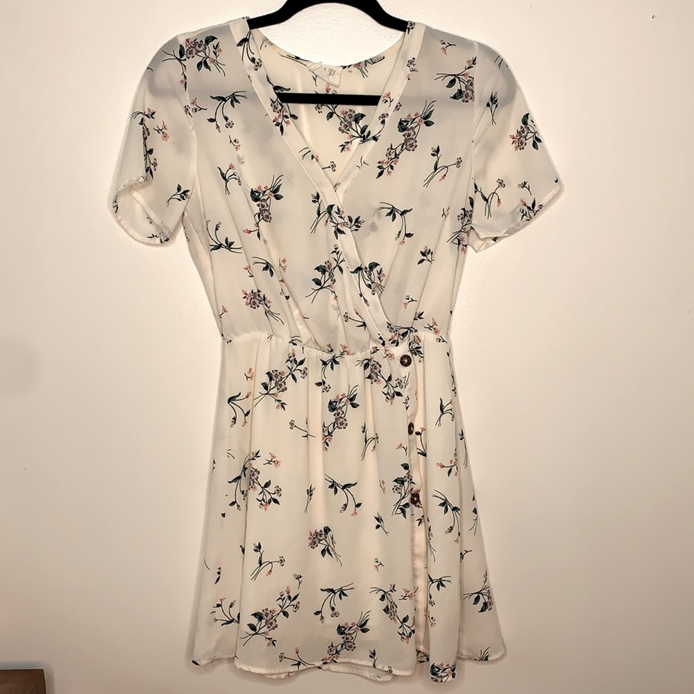 floral skater dress
